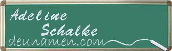 Adeline Schalke Visitenkarte